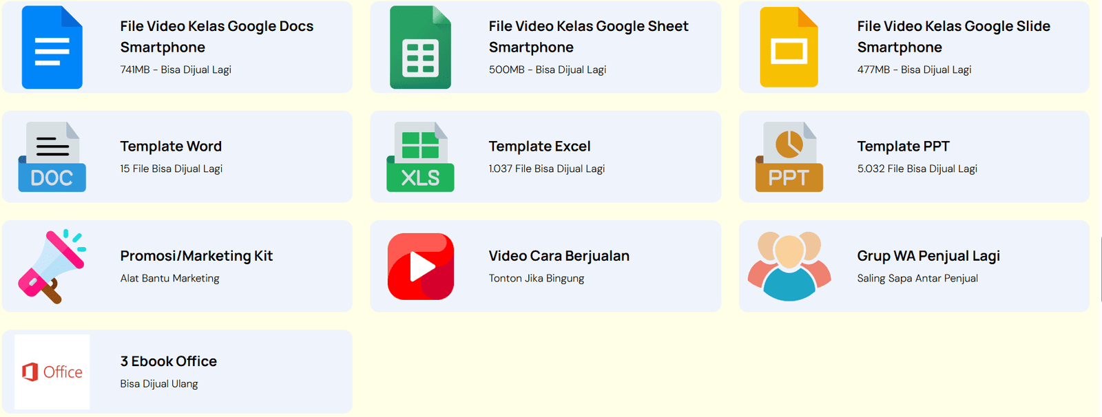 Preview kelas office 7