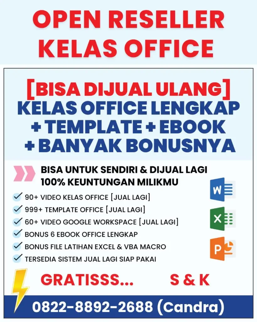 reseller-kelas-office